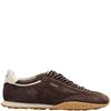 HOFF WOMENS LACE TRAINERS - CHOCOLATE